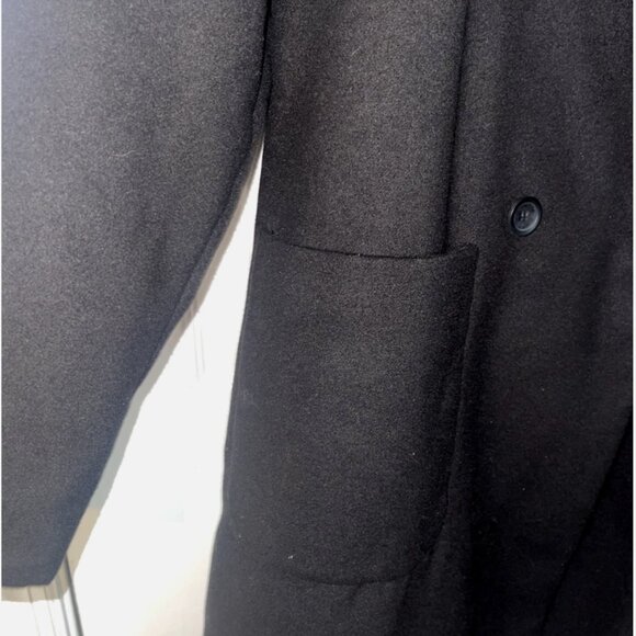 Women's Black US XL Jacqueline de Young by Only Wool coat - Picture 2 of 7